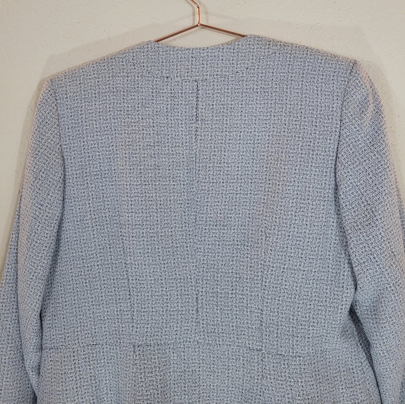 PENDLETON Blue Single Button Wool Blend Blazer Jacket Size 14 - Picture 13 of 15